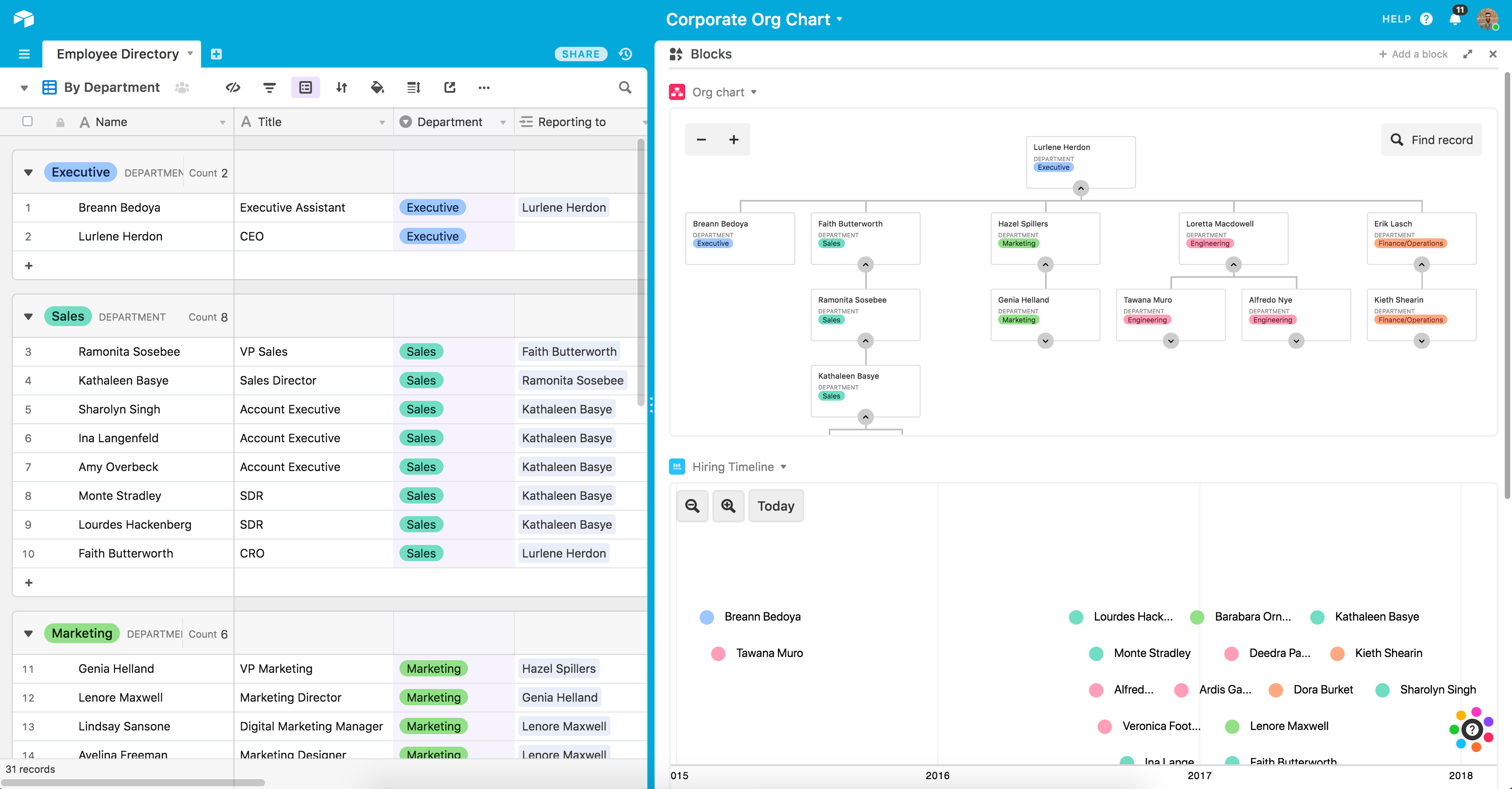 Airtable screenshot 3