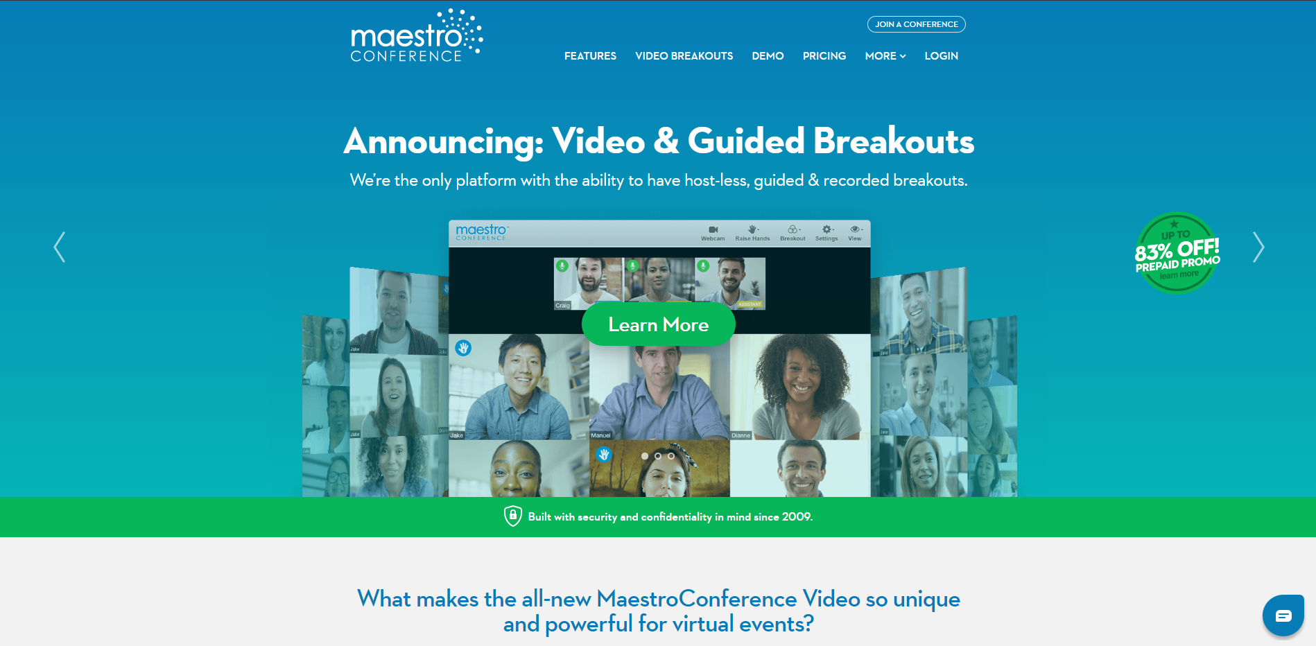 MaestroConference screenshot 2