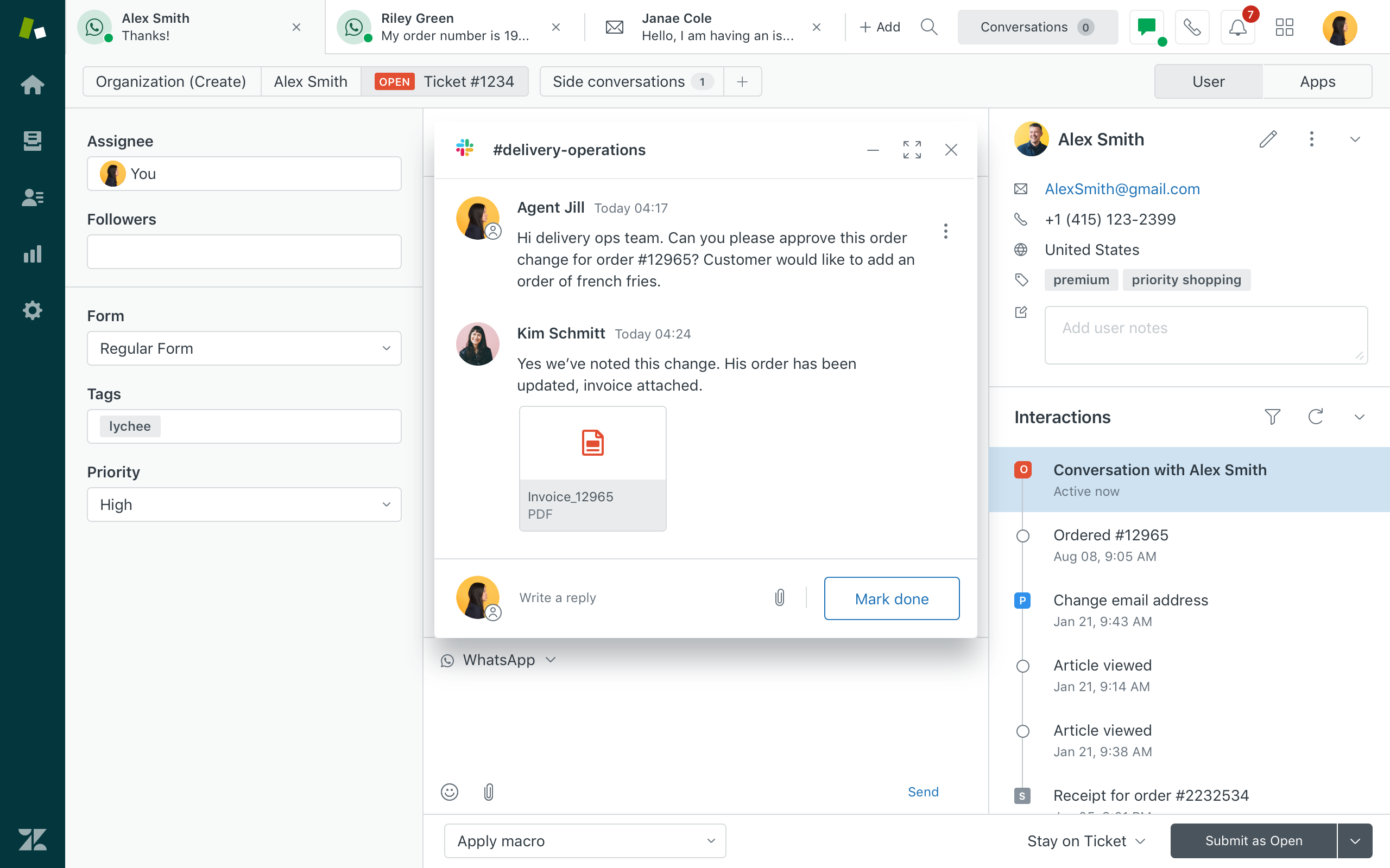 Zendesk Support Suite screenshot 2