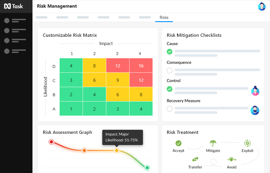nTask screenshot 3