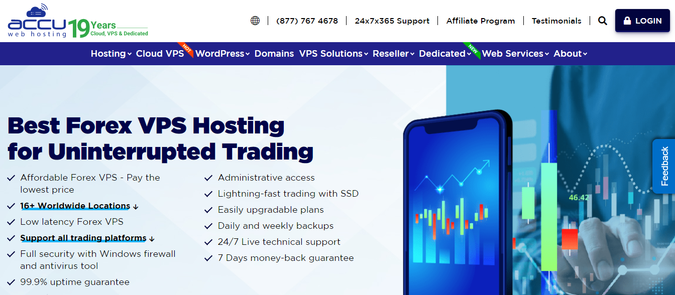 AccuWeb Forex VPS 1