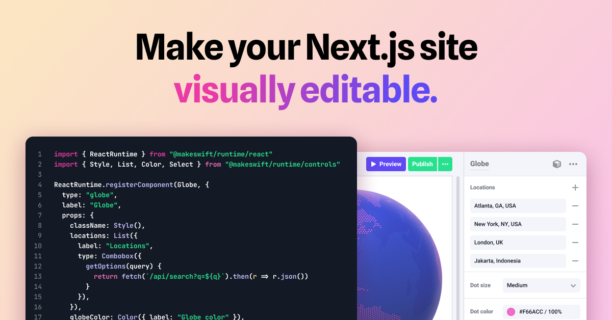 Makeswift screenshot 4