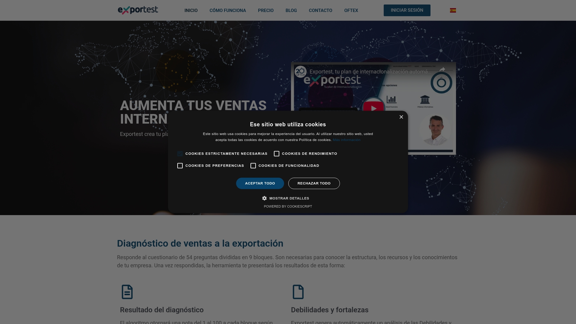 Exportest - Exportest Homepage