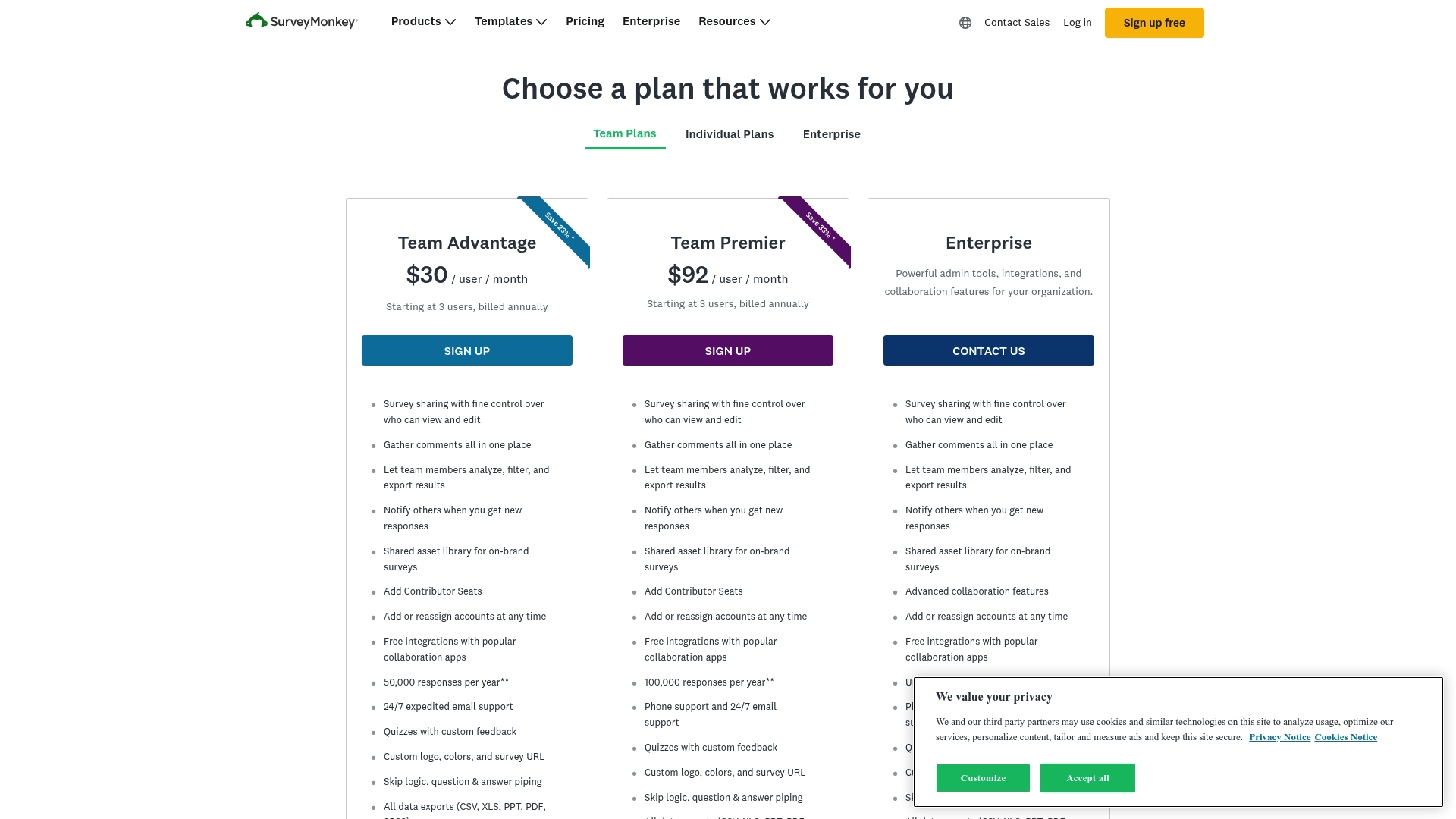 SurveyMonkey - SurveyMonkey Homepage