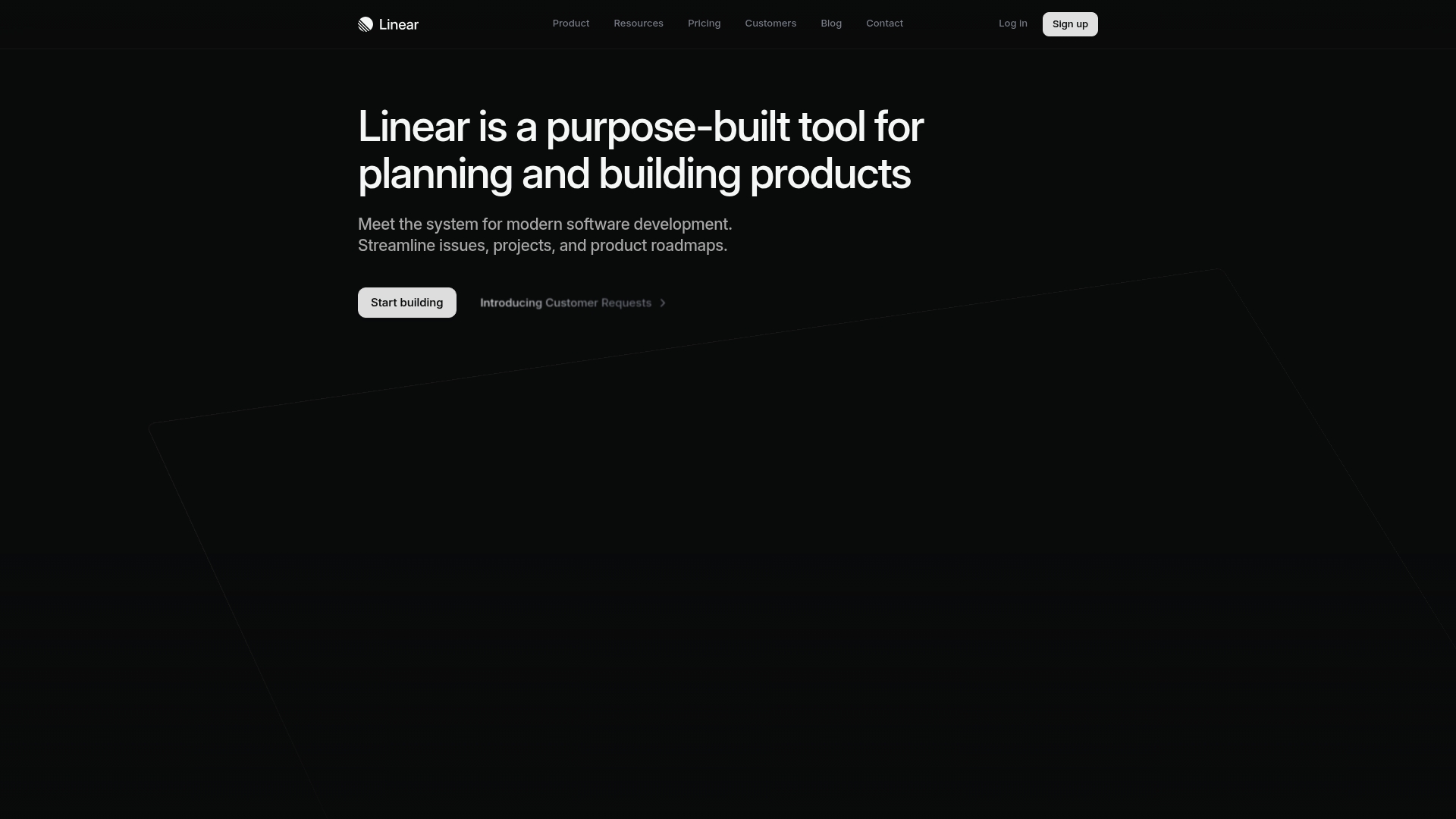 Linear - Linear Homepage