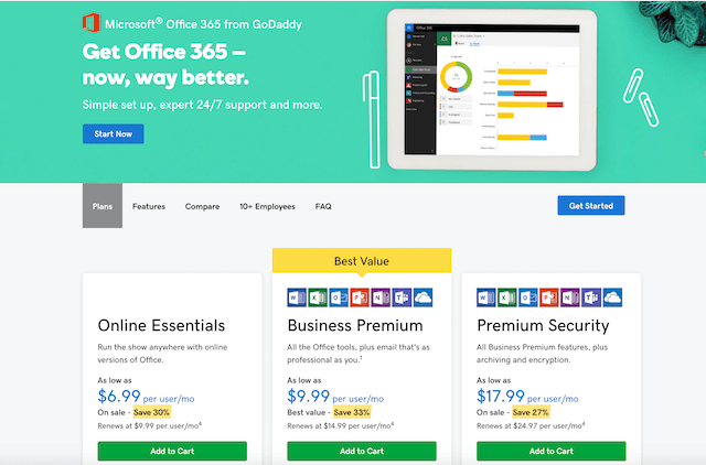 GoDaddy Email & Office screenshot 4