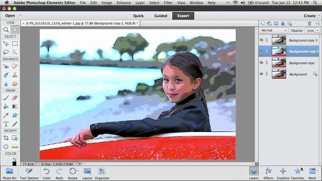 Adobe Photoshop Elements screenshot 3
