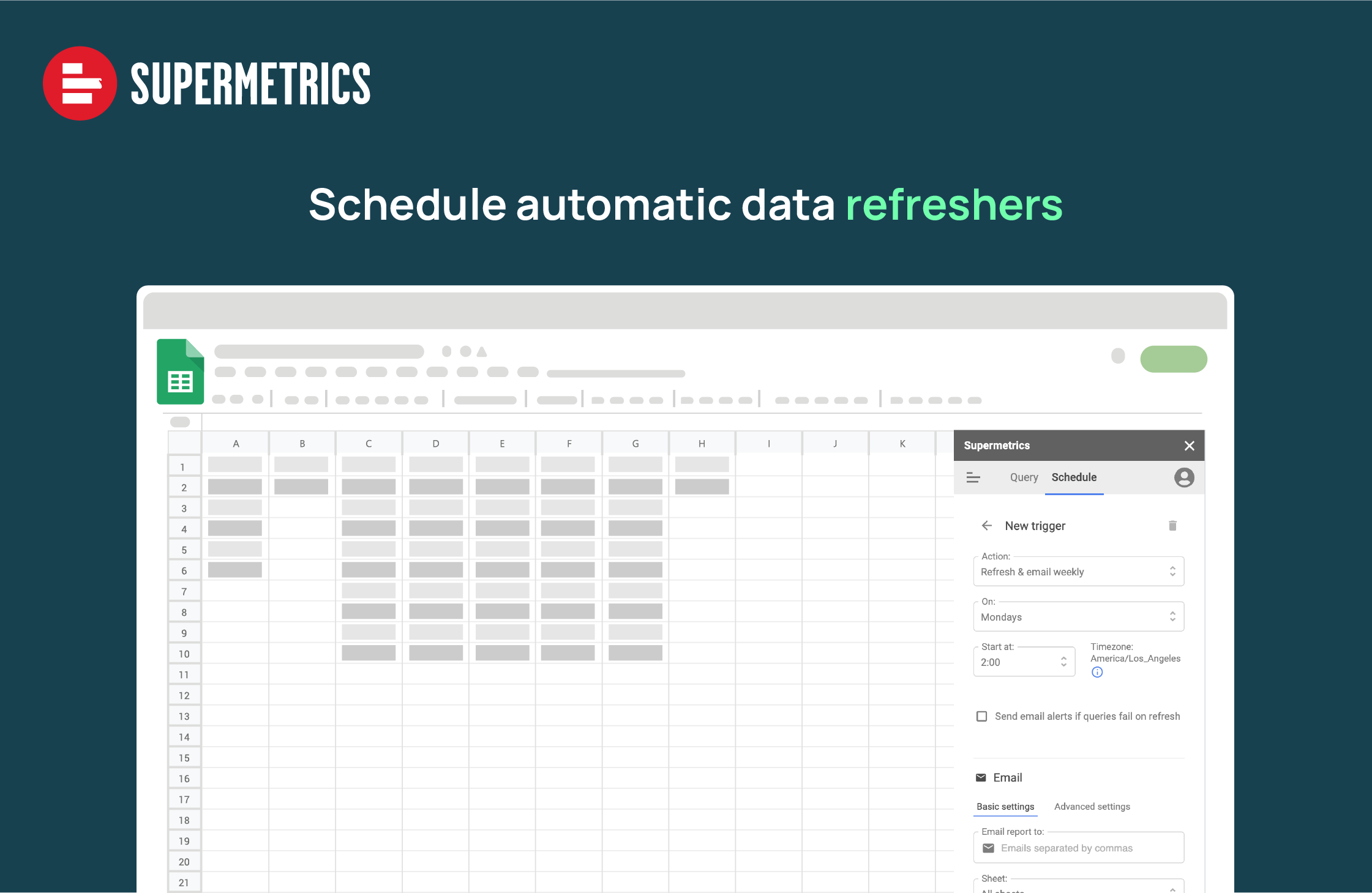 Supermetrics screenshot 5