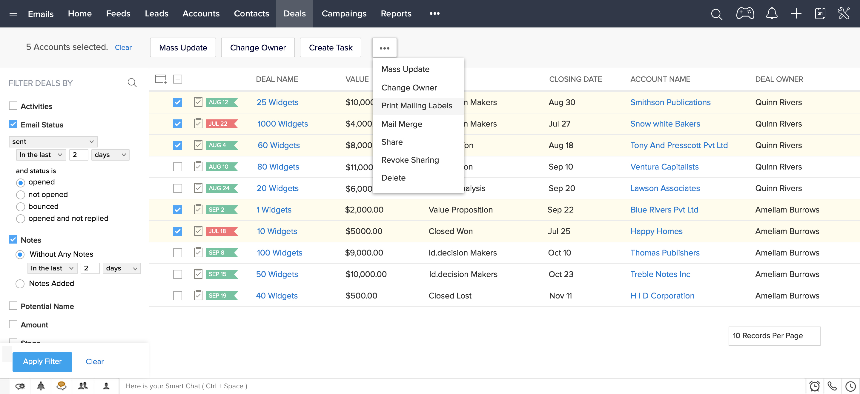 Zoho CRM 0