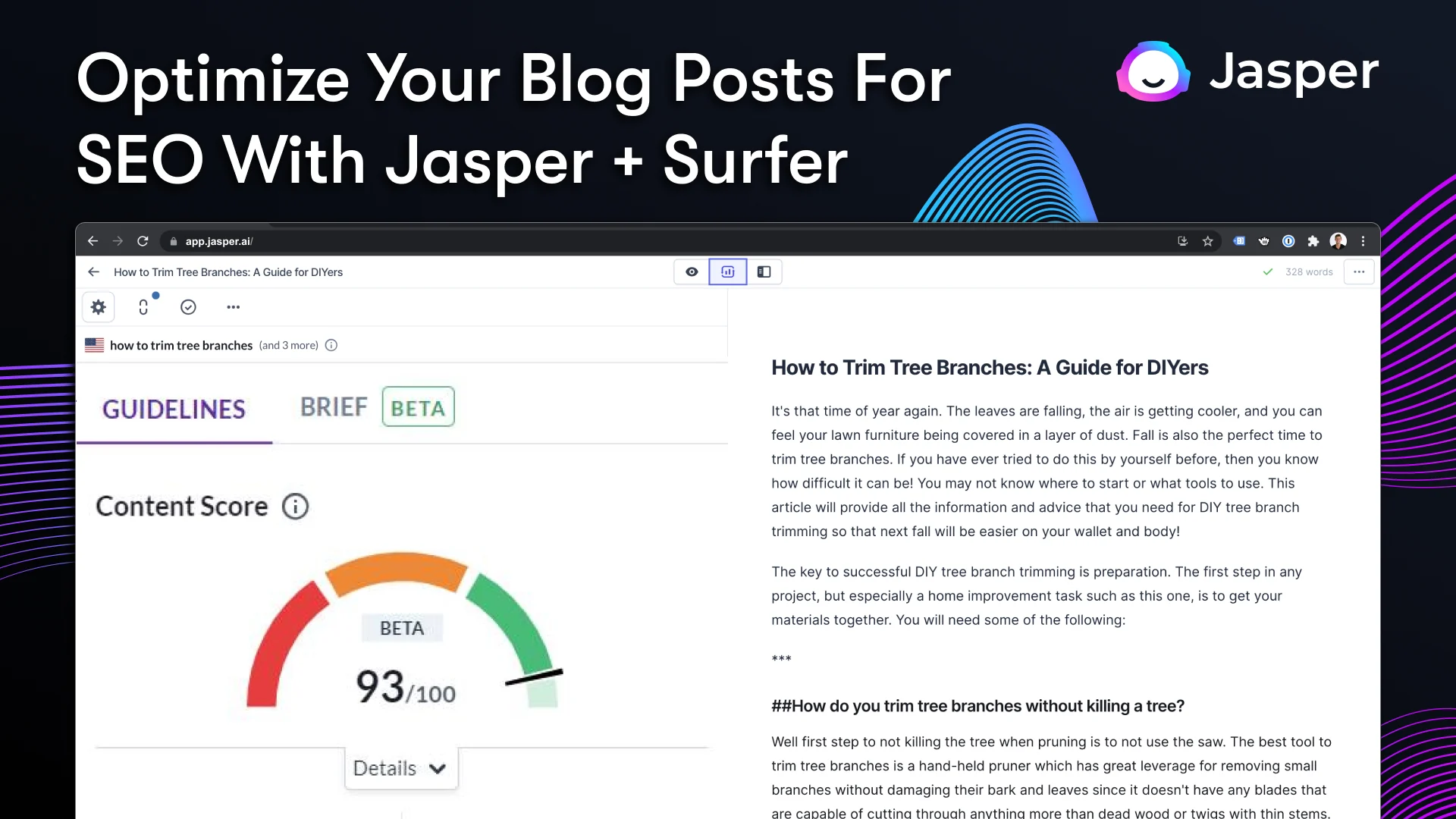 Jasper AI screenshot 4