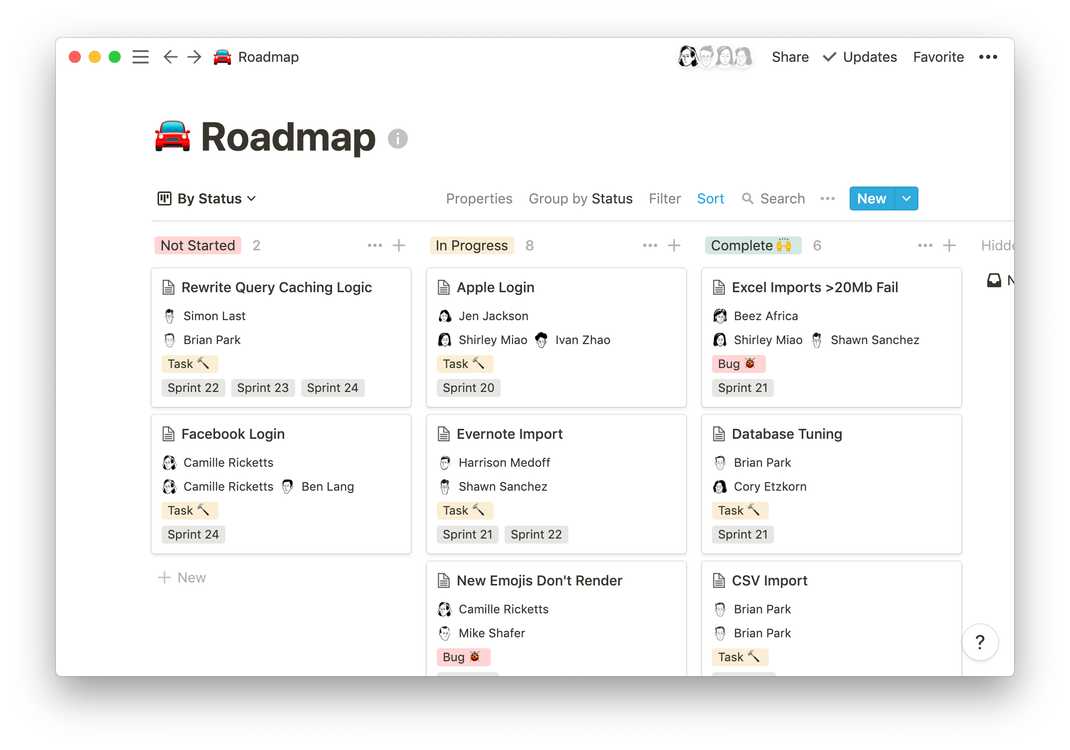 Notion screenshot 3