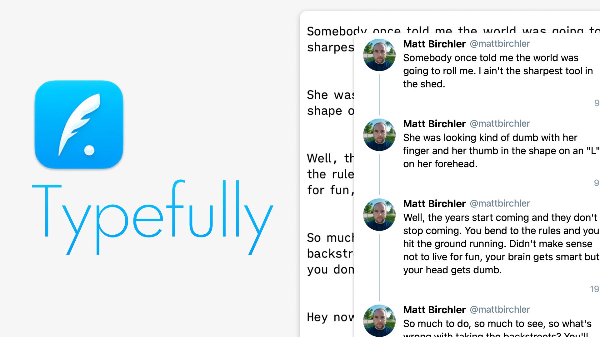 Typefully screenshot 2