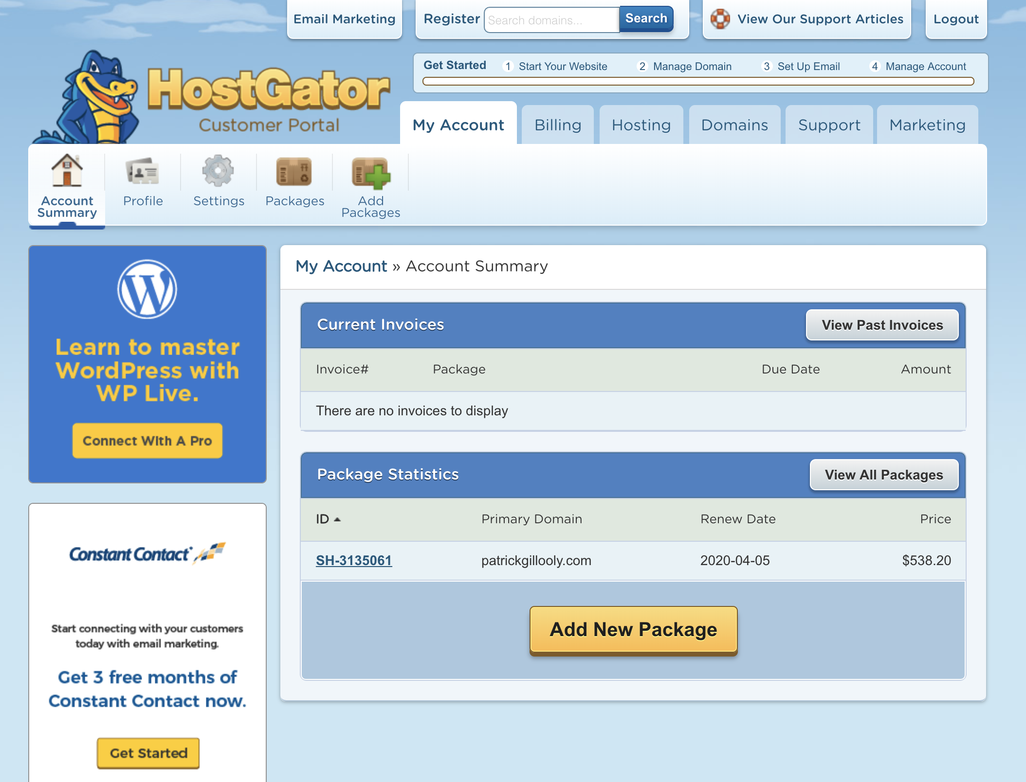 HostGator Website Builder 2