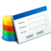 Zoho Forms background blur-sm