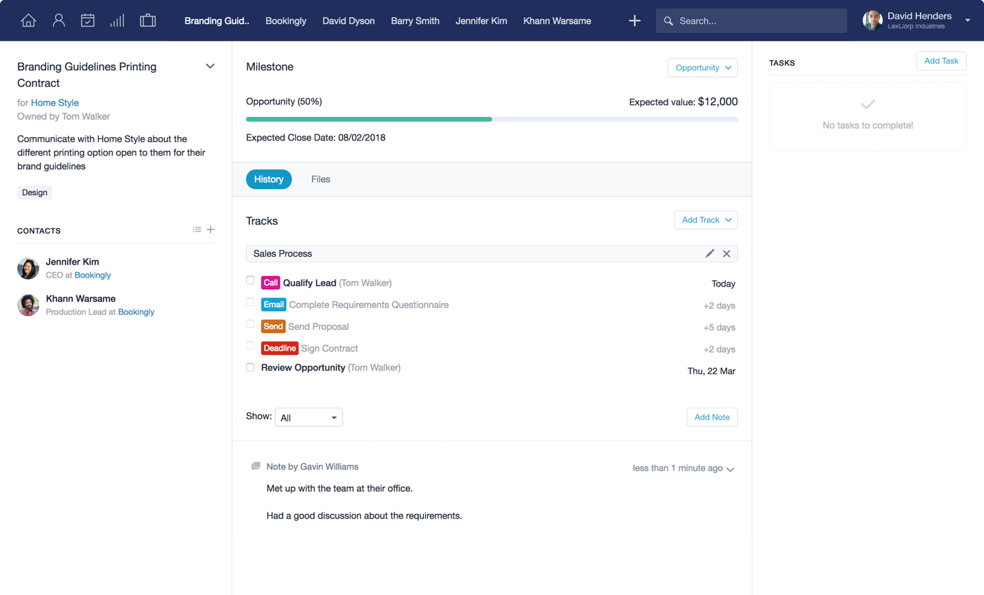Capsule CRM screenshot 7