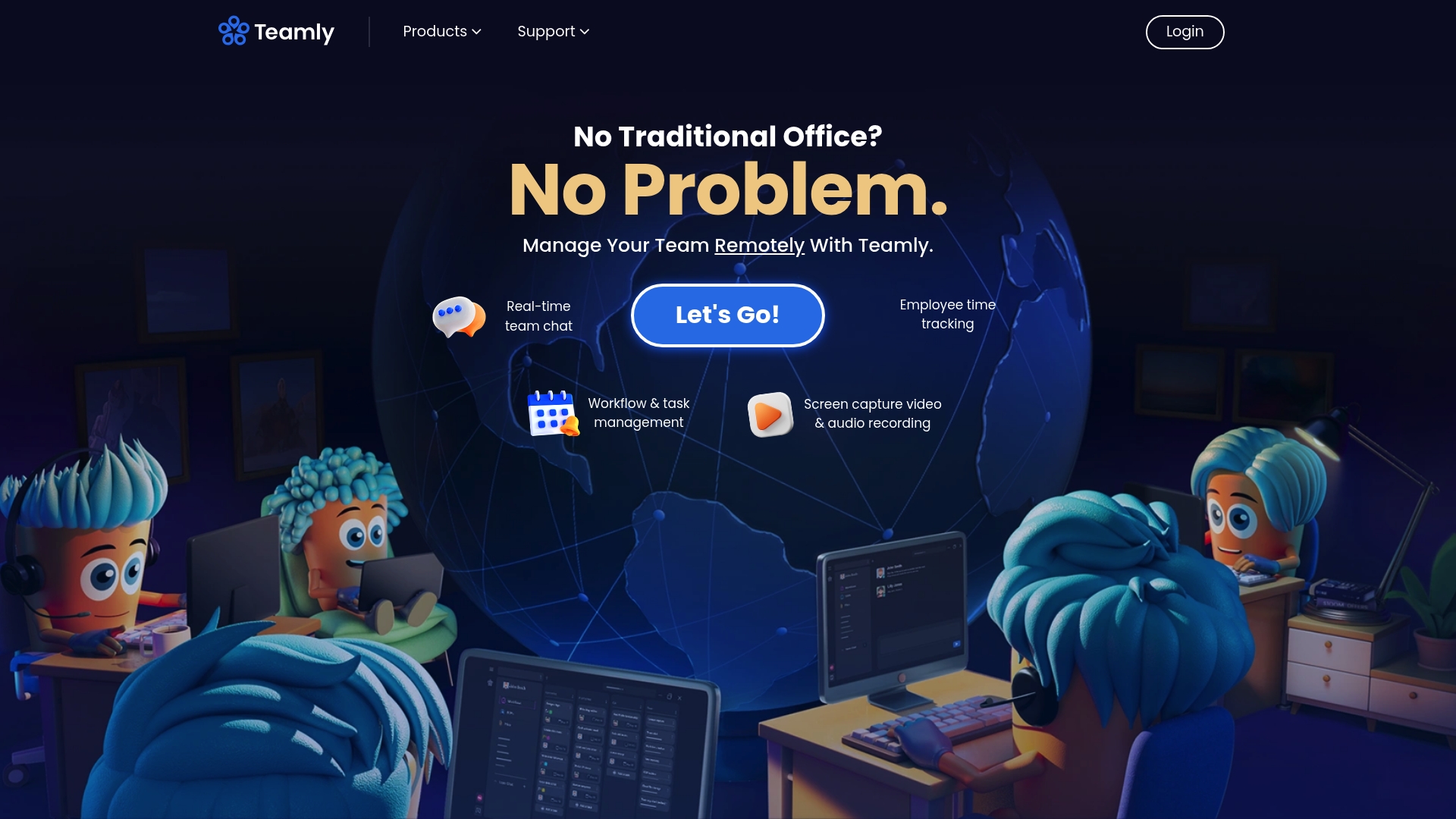 Teamly - Teamly Homepage