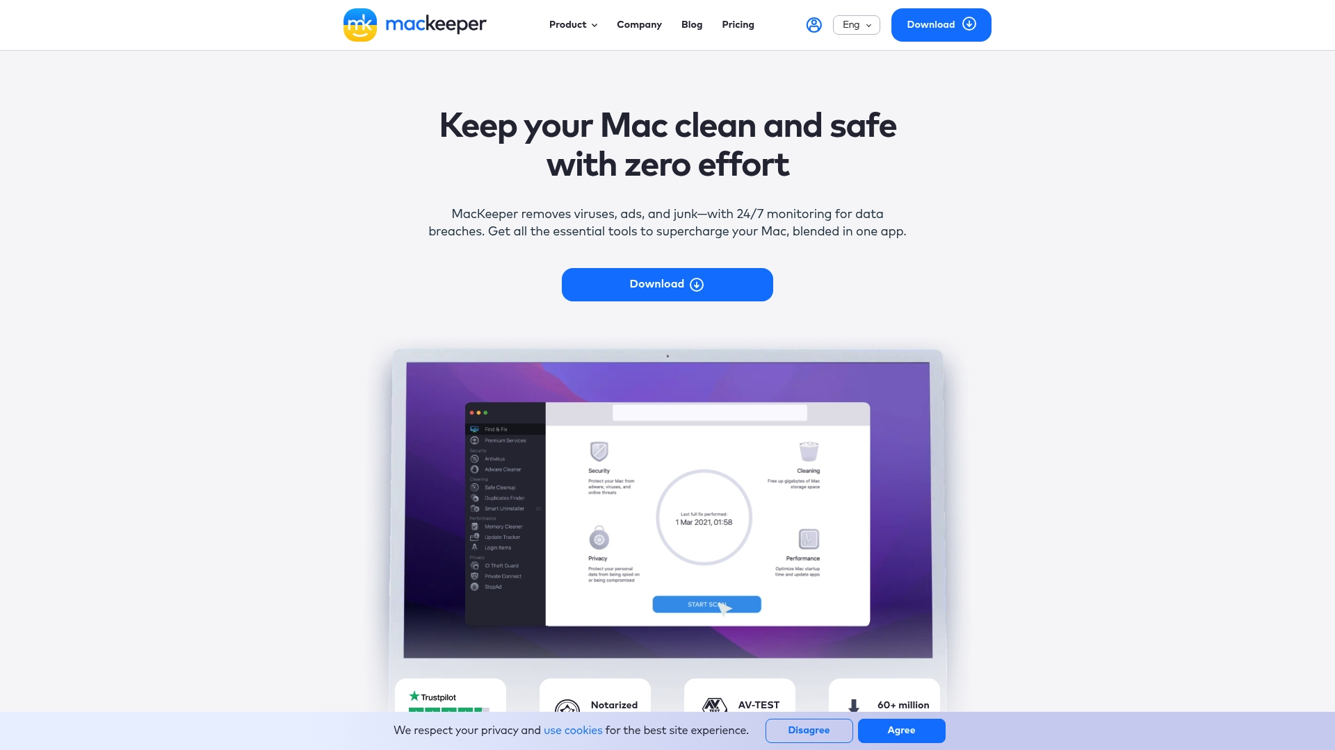 Mackeeper - Mackeeper Homepage