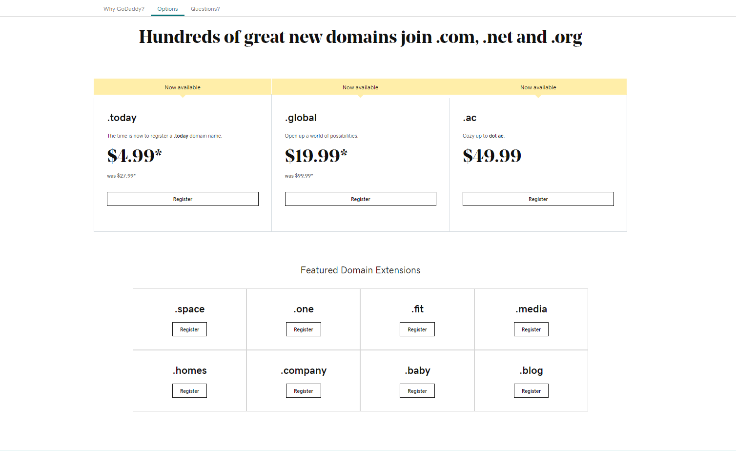 Godaddy Hosting 2