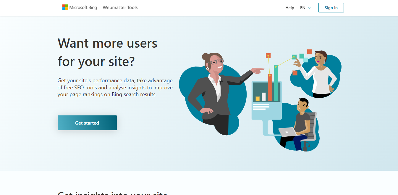 Bing Webmaster Tools screenshot 5