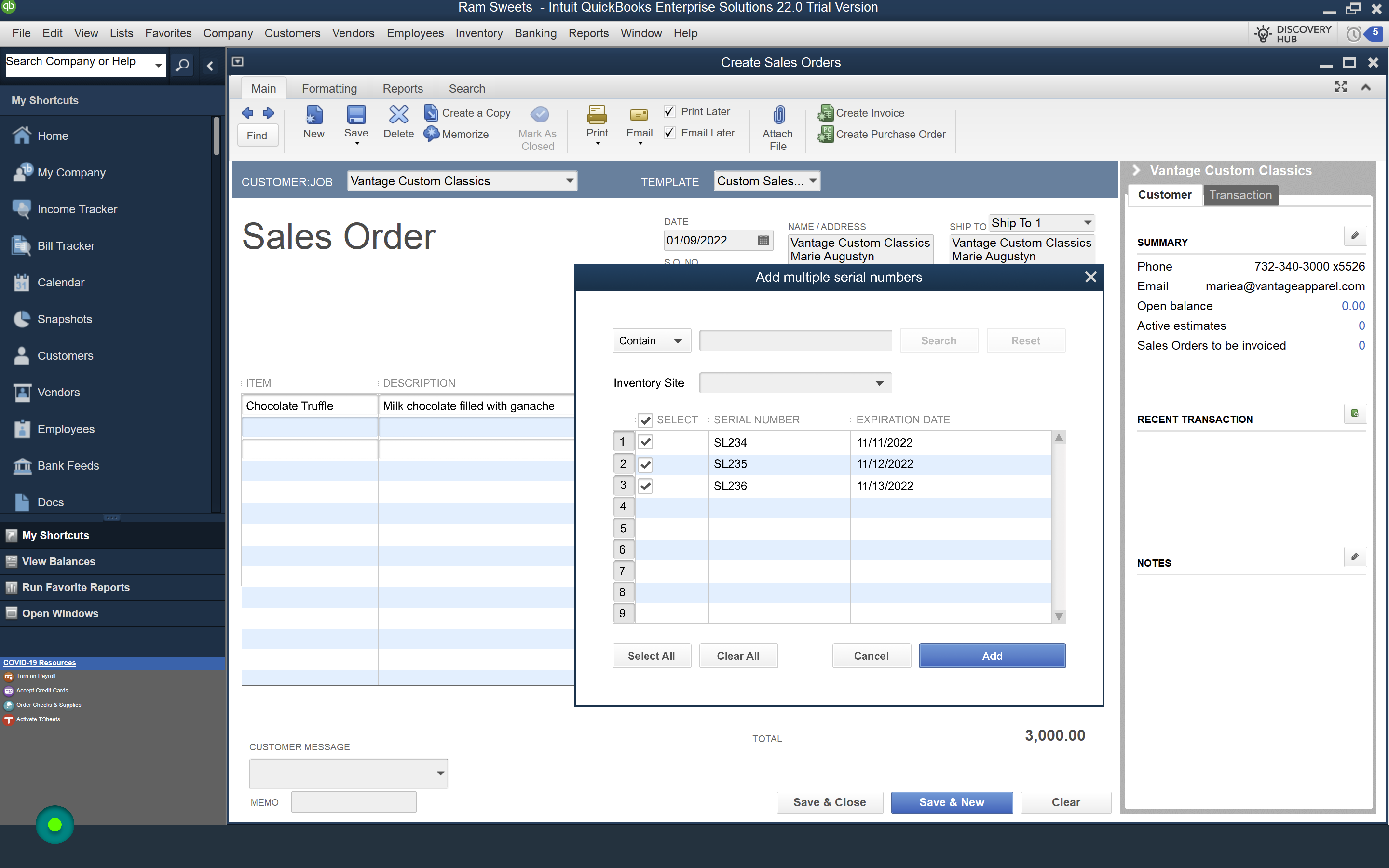 QuickBooks Desktop Enterprise 4