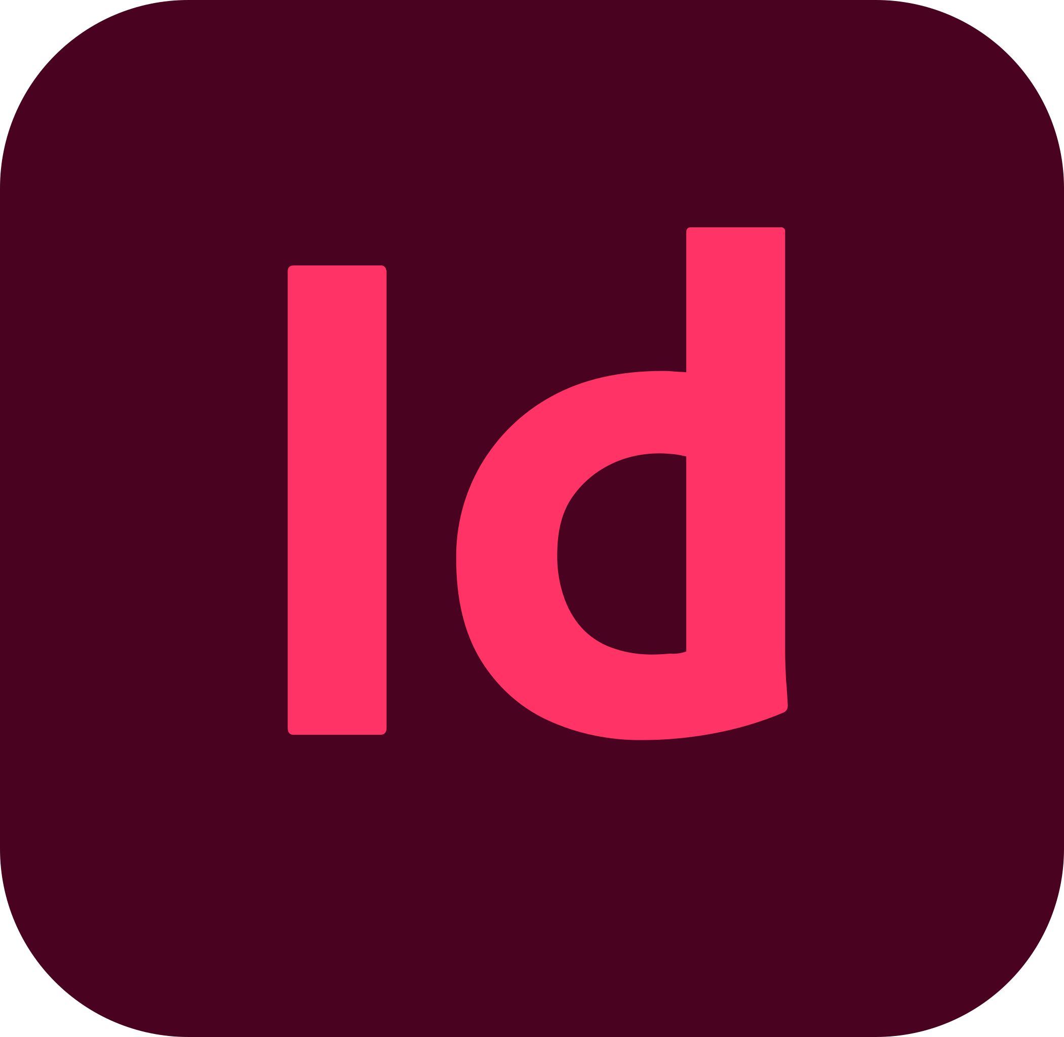 Adobe InDesign background blur-sm