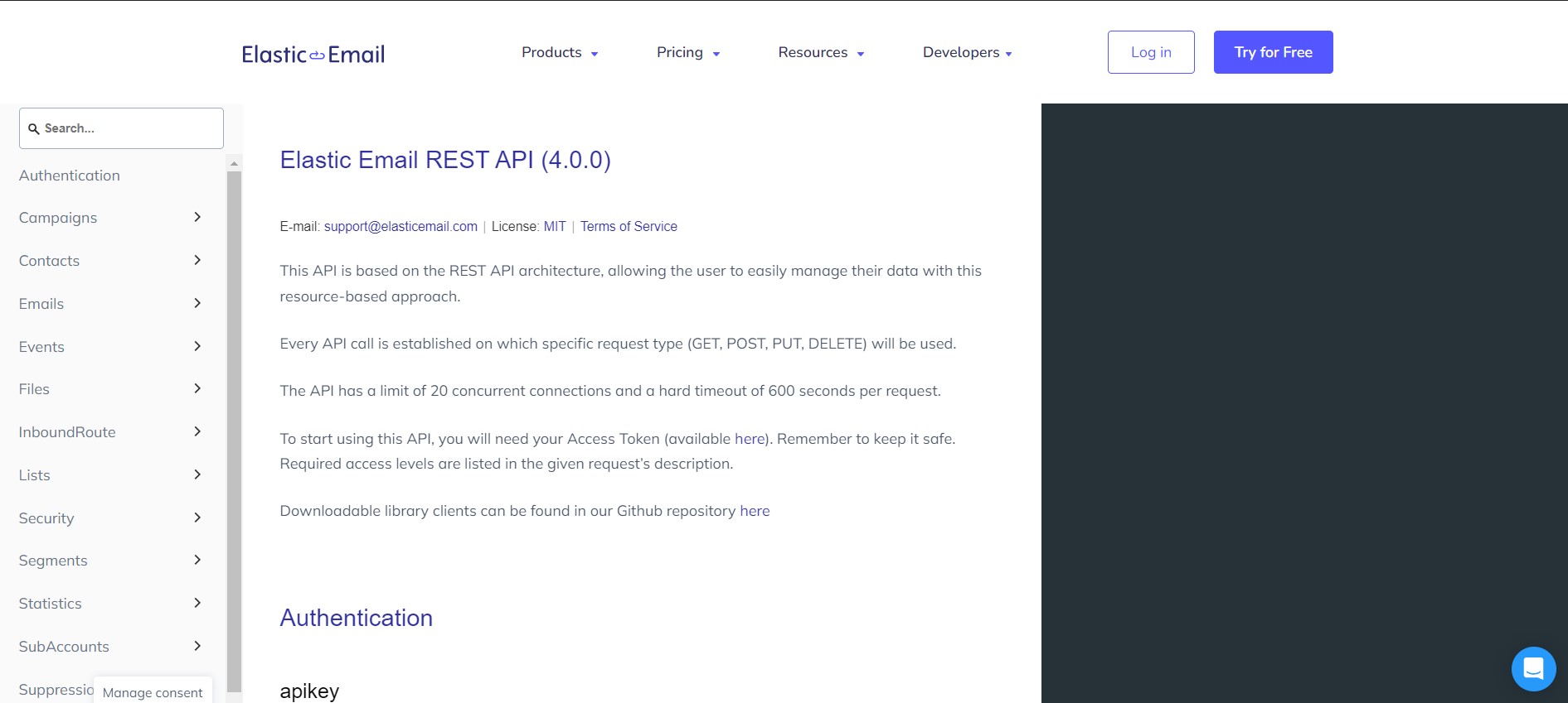 Elastic Email screenshot 4