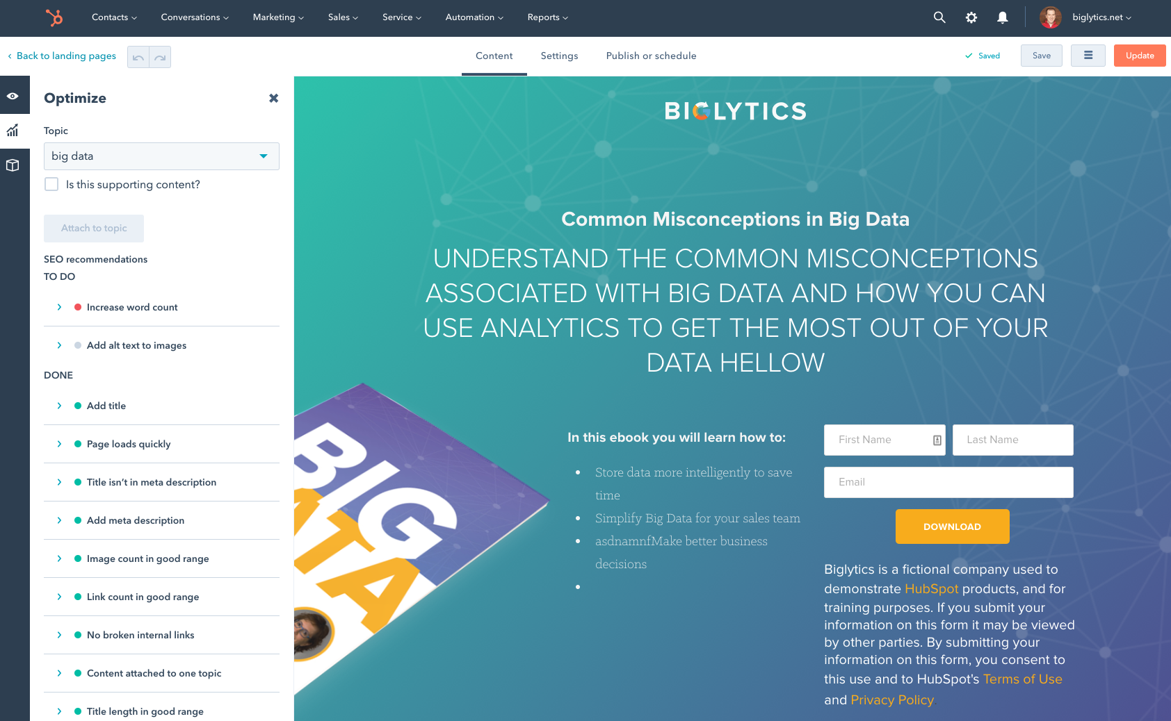 HubSpot Marketing Hub screenshot 6