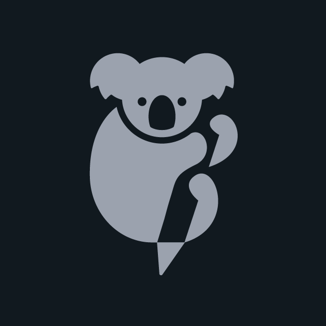 Koala Writer background blur-sm