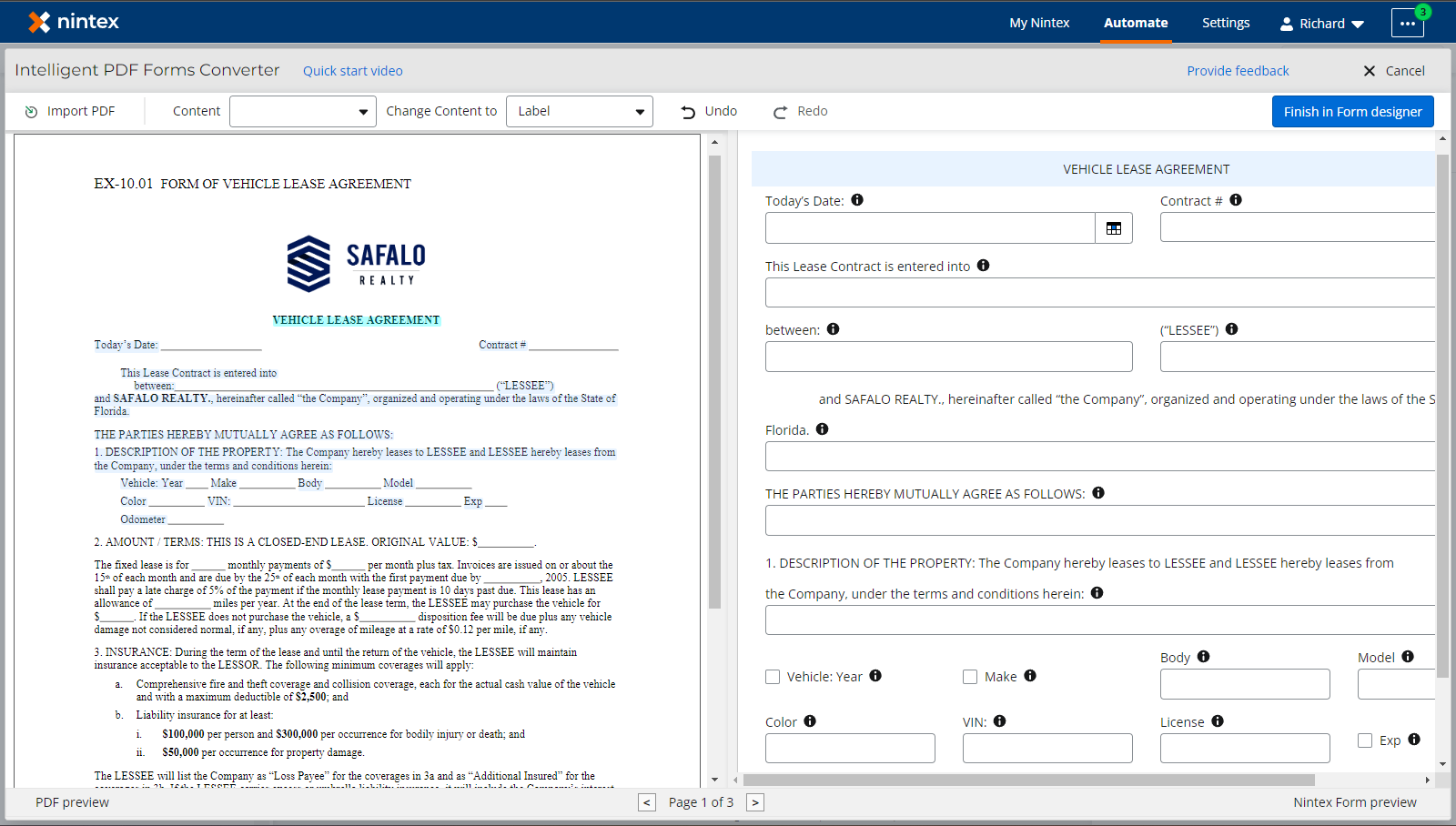 Nintex Process Platform screenshot 3