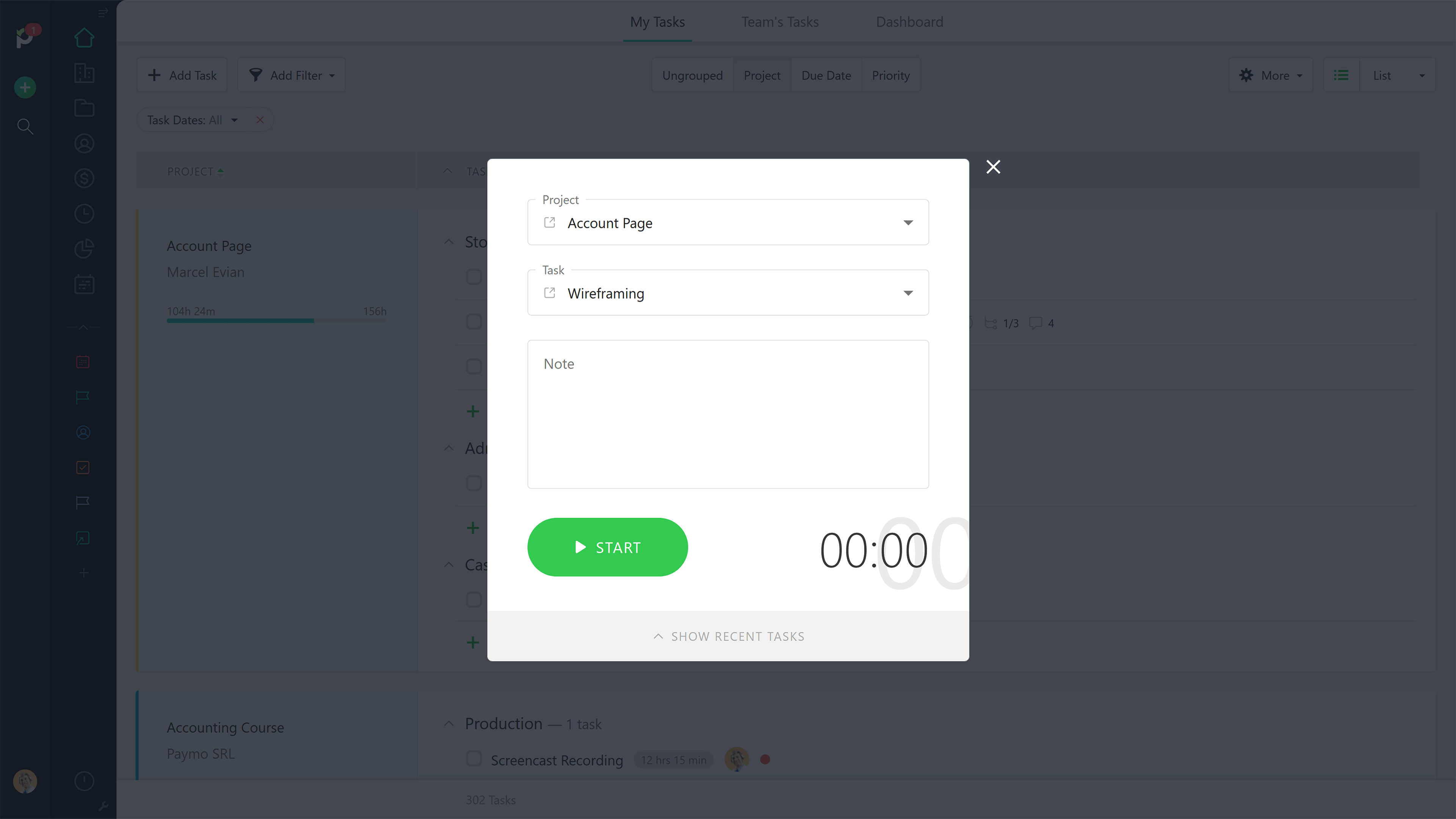 Paymo screenshot 6