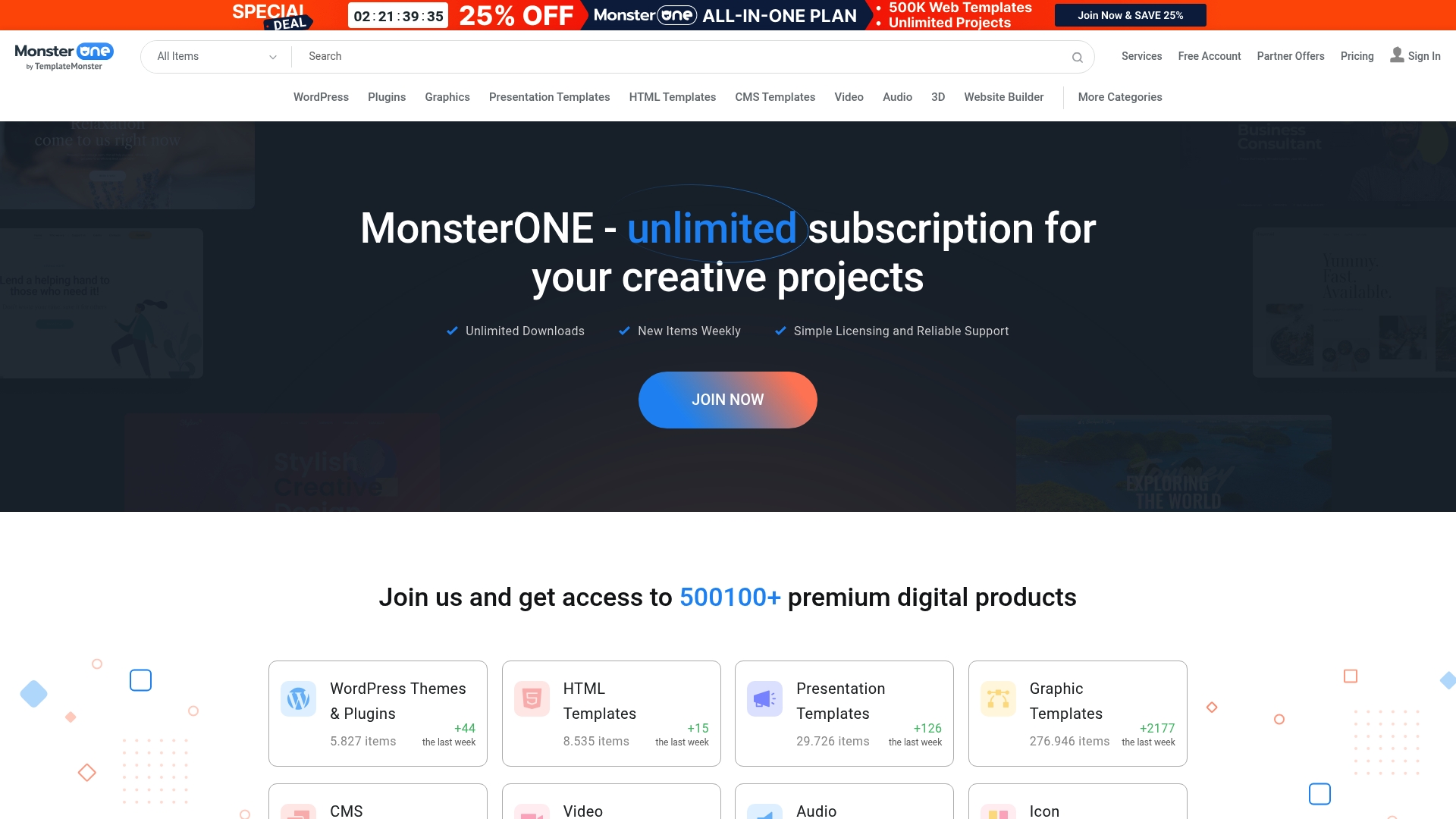 MonsterONE - MonsterONE Homepage