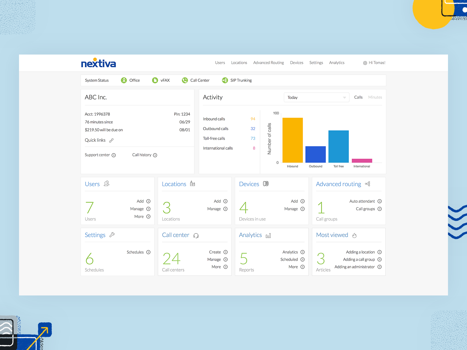 Nextiva screenshot 4