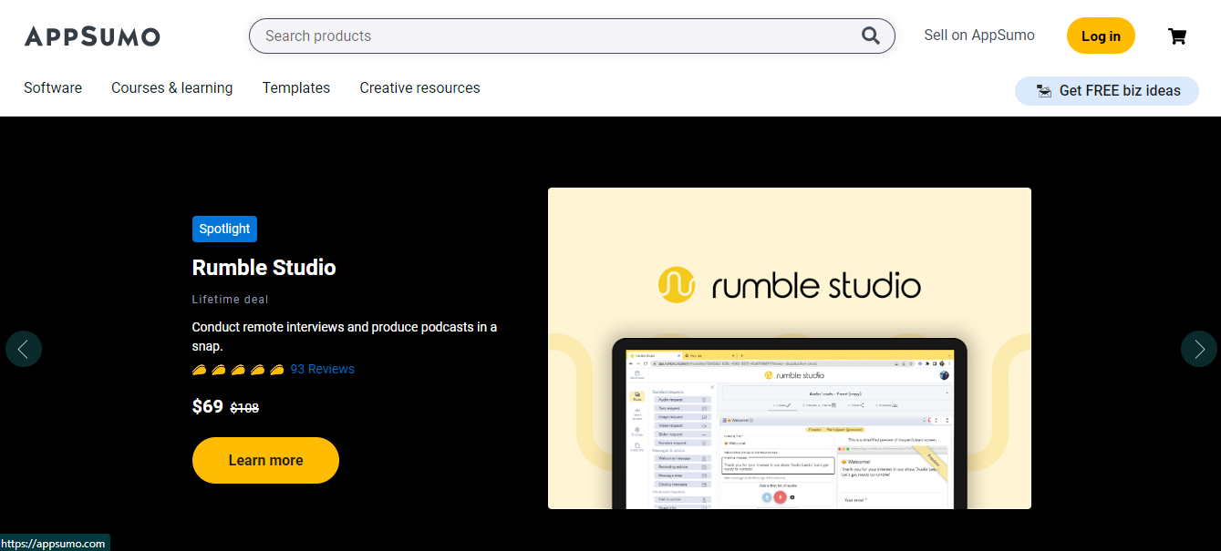 AppSumo screenshot 2
