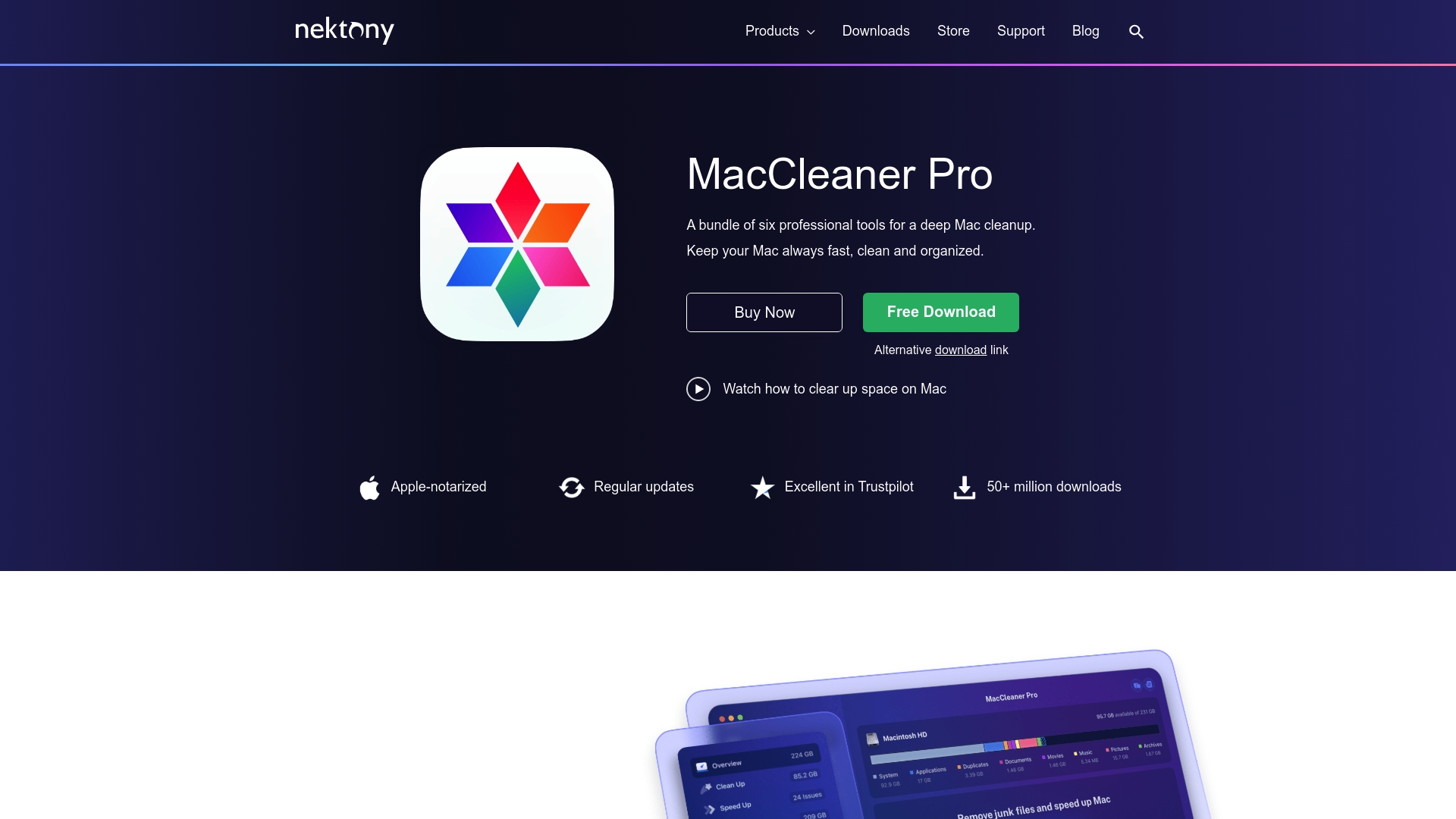 MacCleaner Pro - MacCleaner Pro Homepage