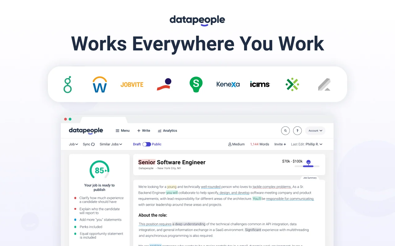 Datapeople screenshot 4