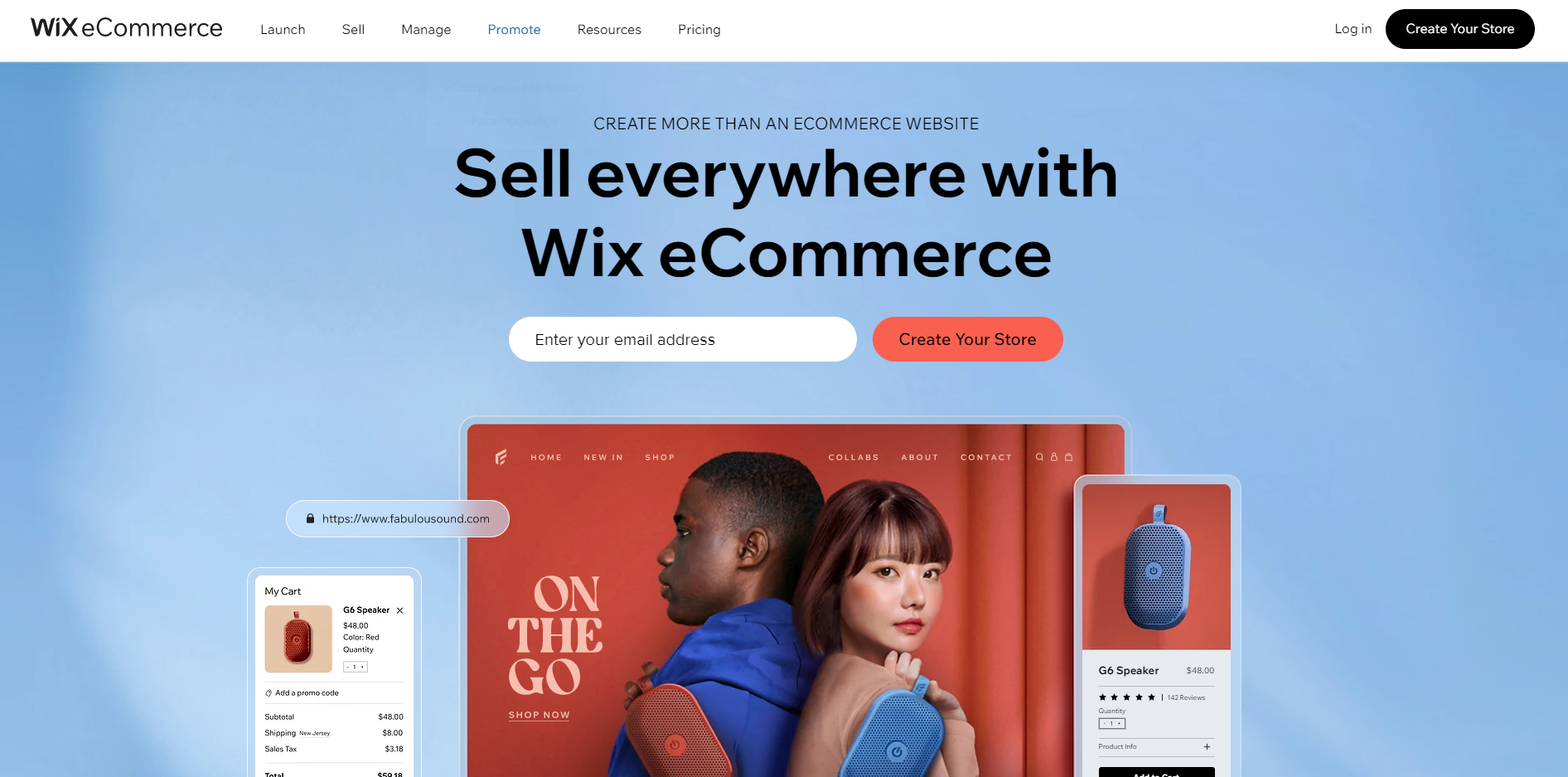 Wix Ecommerce 0