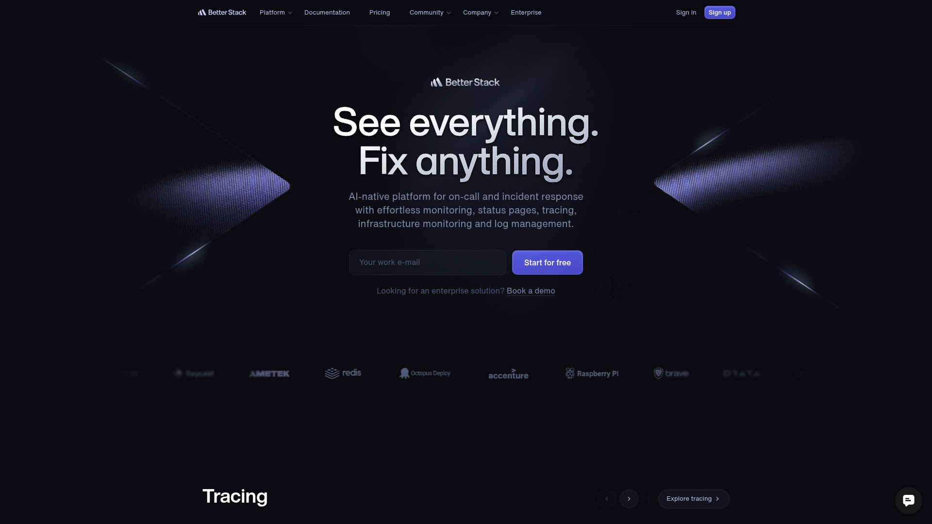 Better Stack - Better Stack Homepage