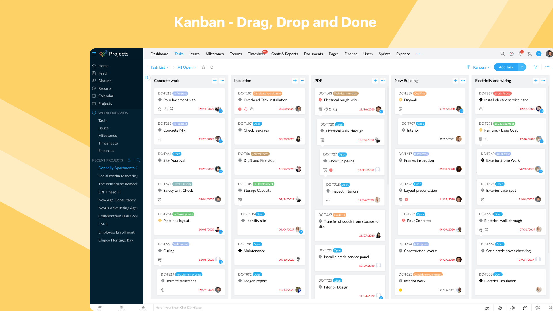Zoho Projects screenshot 2