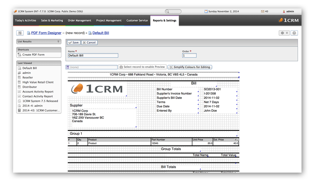 1CRM