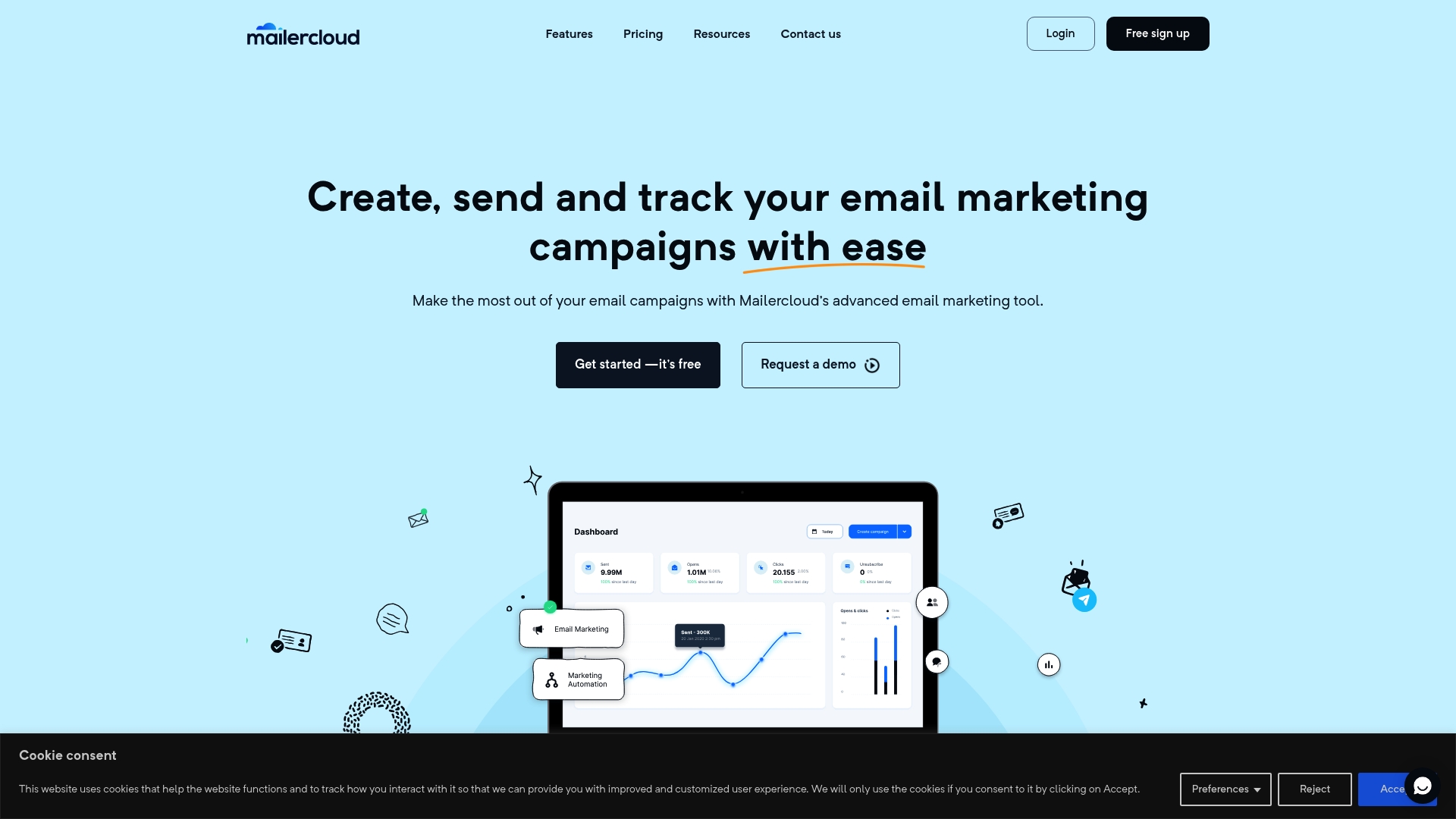 Mailercloud - Mailercloud Homepage