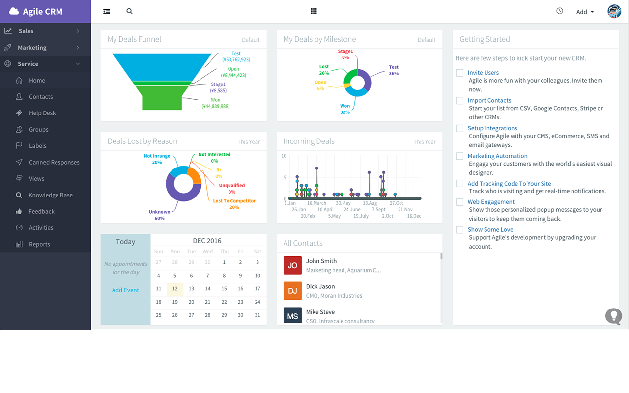 Agile CRM screenshot 5